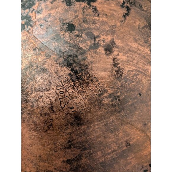 Revere 9" Stainless Steel & Copper Frying Pan With Black Handle Clinton 80 - Picture 7 of 7